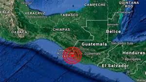 Se registró un sismo de magnitud 4.1 en Chiapas